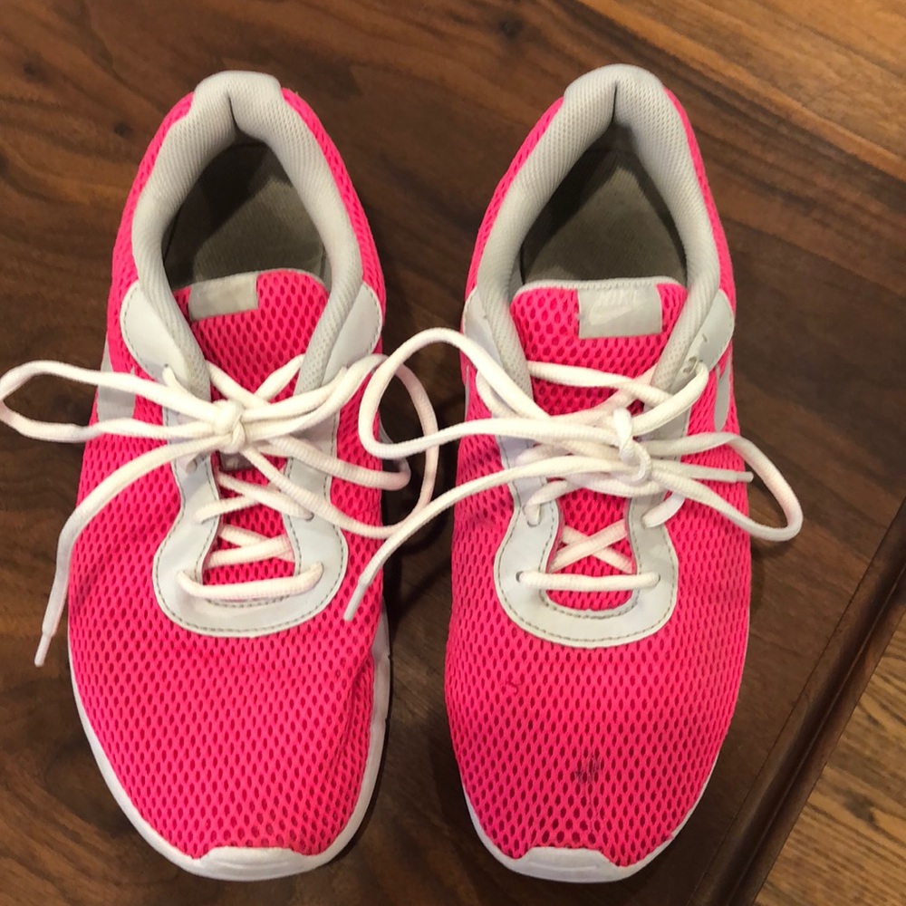 Pink shoes